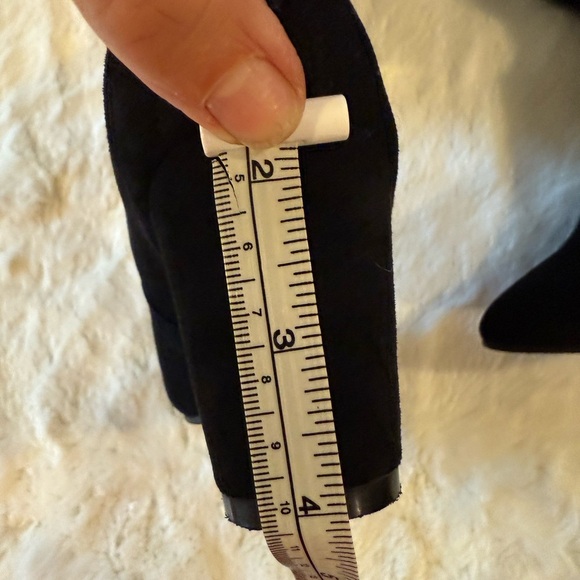 🖤 Chic Black Suede Over-the-Knee Boots - EU 38 
/US 7.5/8🖤 - Picture 13 of 14